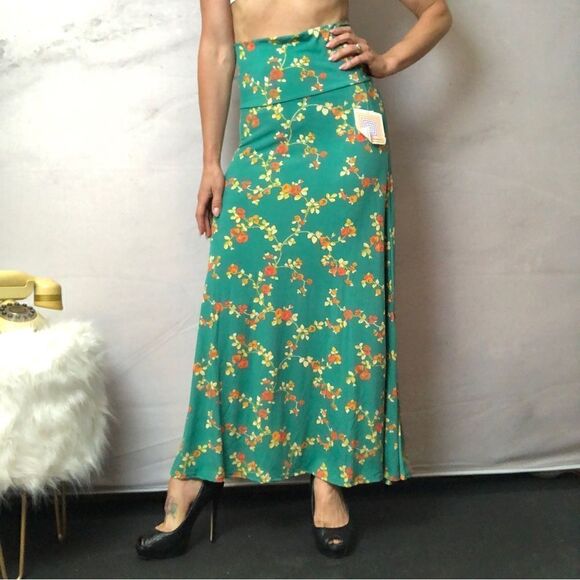 LuLaRoe Dresses & Skirts - NWT Lularoe maxi skirt floral